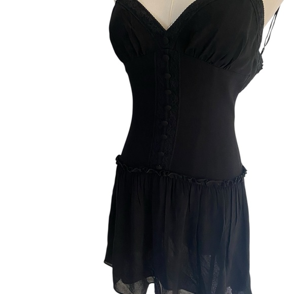 Reformation Black Chemise - Picture 6 of 12